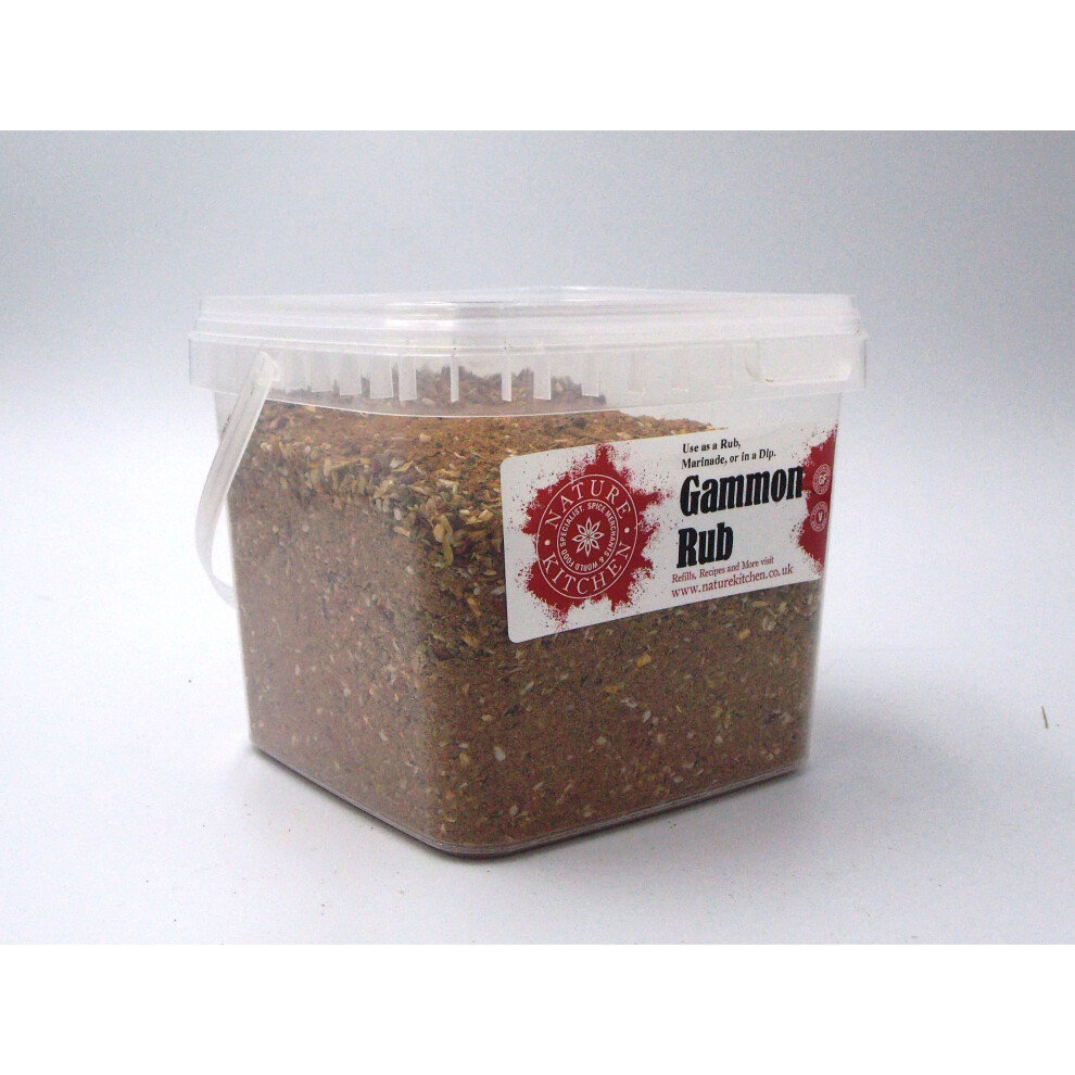 GAMMON RUB HAND CRAFTED SPICE BLEND - LARGE TUB