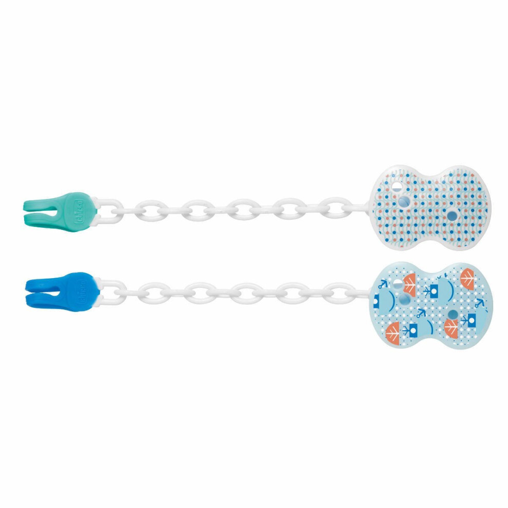 Chicco Physio 4083000000 Dummy Chain- Assorted colour (1 unit)