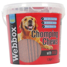 Webbox Chomping Chews with Beef - 1.5kg