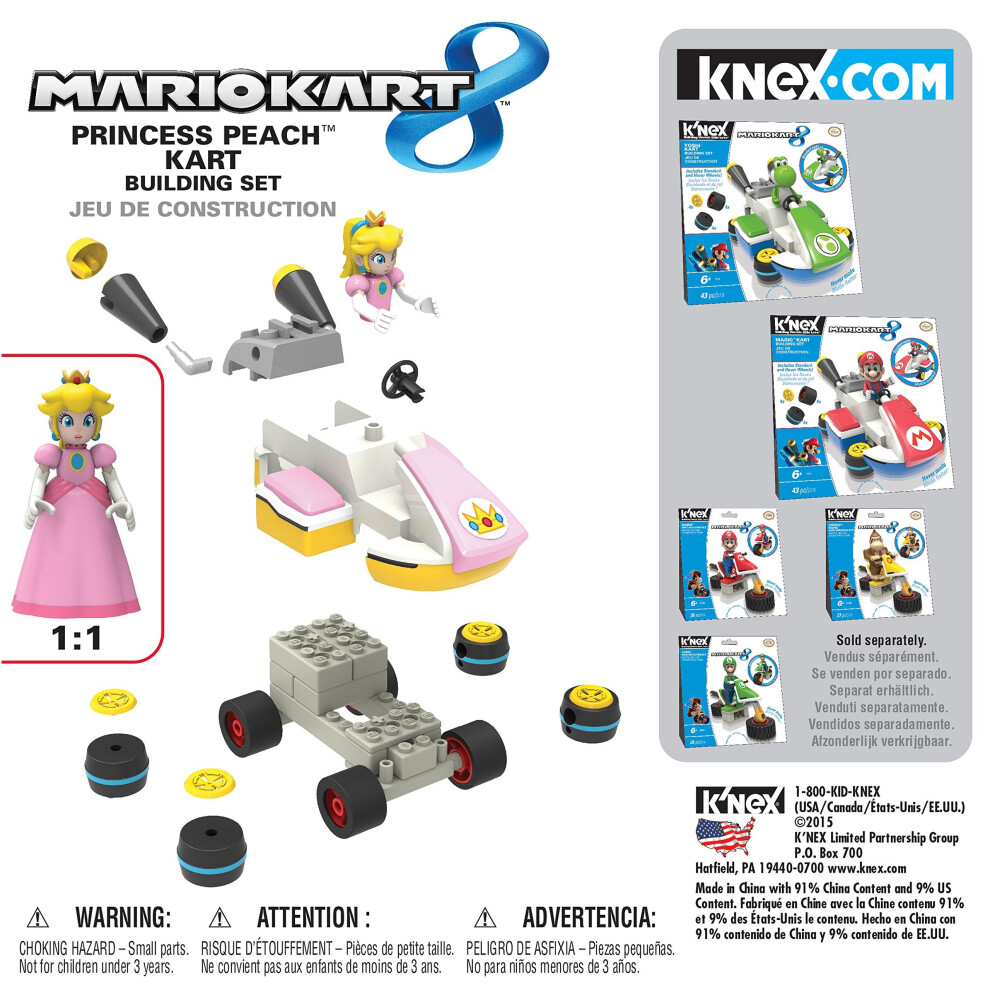 Mario kart best sale 8 knex