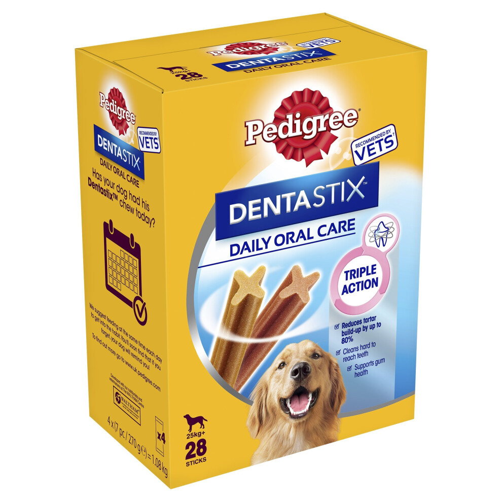 Pedigree Dentastix Dental Dog Chews For Large Dog 28 Sticks