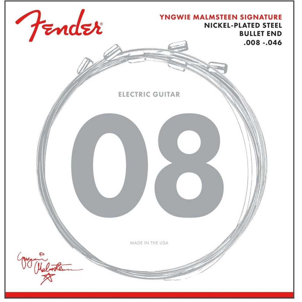 Fender Yngwie Malmsteen Electric Guitar Strings 8-46