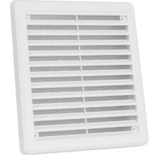 High Quality Air Vent Grille Cover 200 x 200mm (8x8inch) White Ventilation Cover