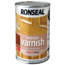 Ronseal 750 ml Vernice lucida per interni ad asciugatura rapida - Rovere medio