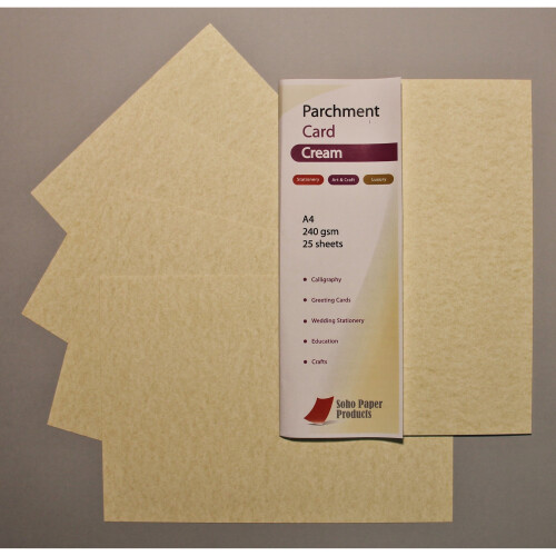 Parchment Card Cream A4 240gsm