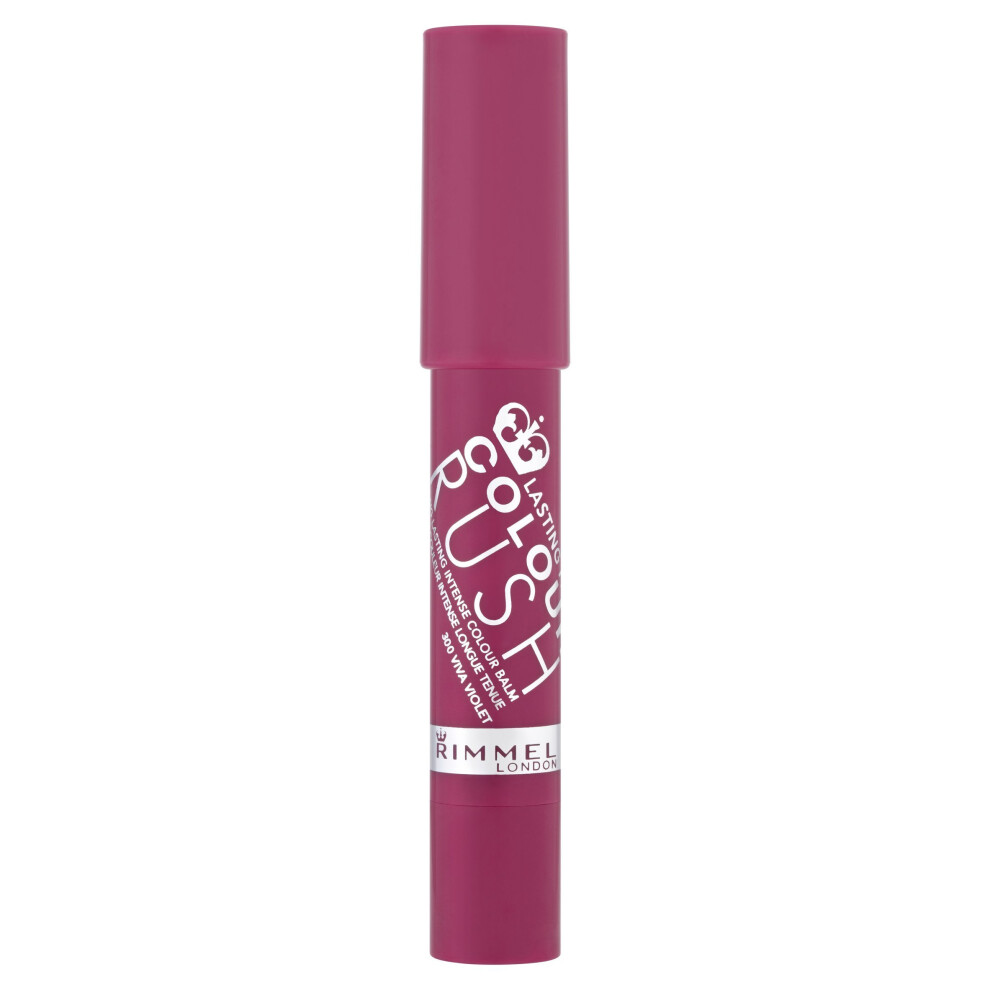 Rimmel London Colour Rush Balm by Rita Ora, Viva Violet