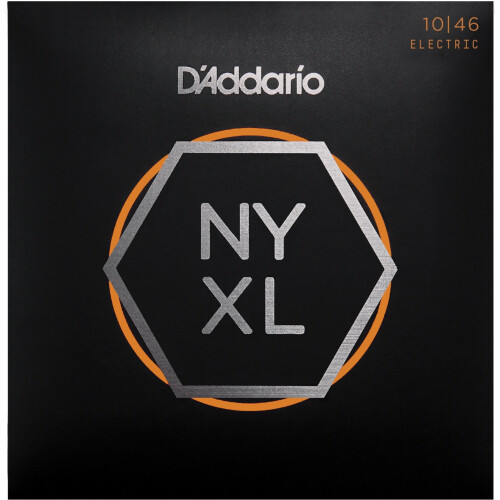 D'Addario NYXL1046 Regular Light 10-46 Electric Guitar Strings