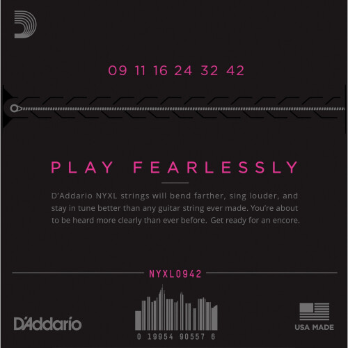 D'Addario NYXL0942 09/42 Super Light Corde per chitarra 1
