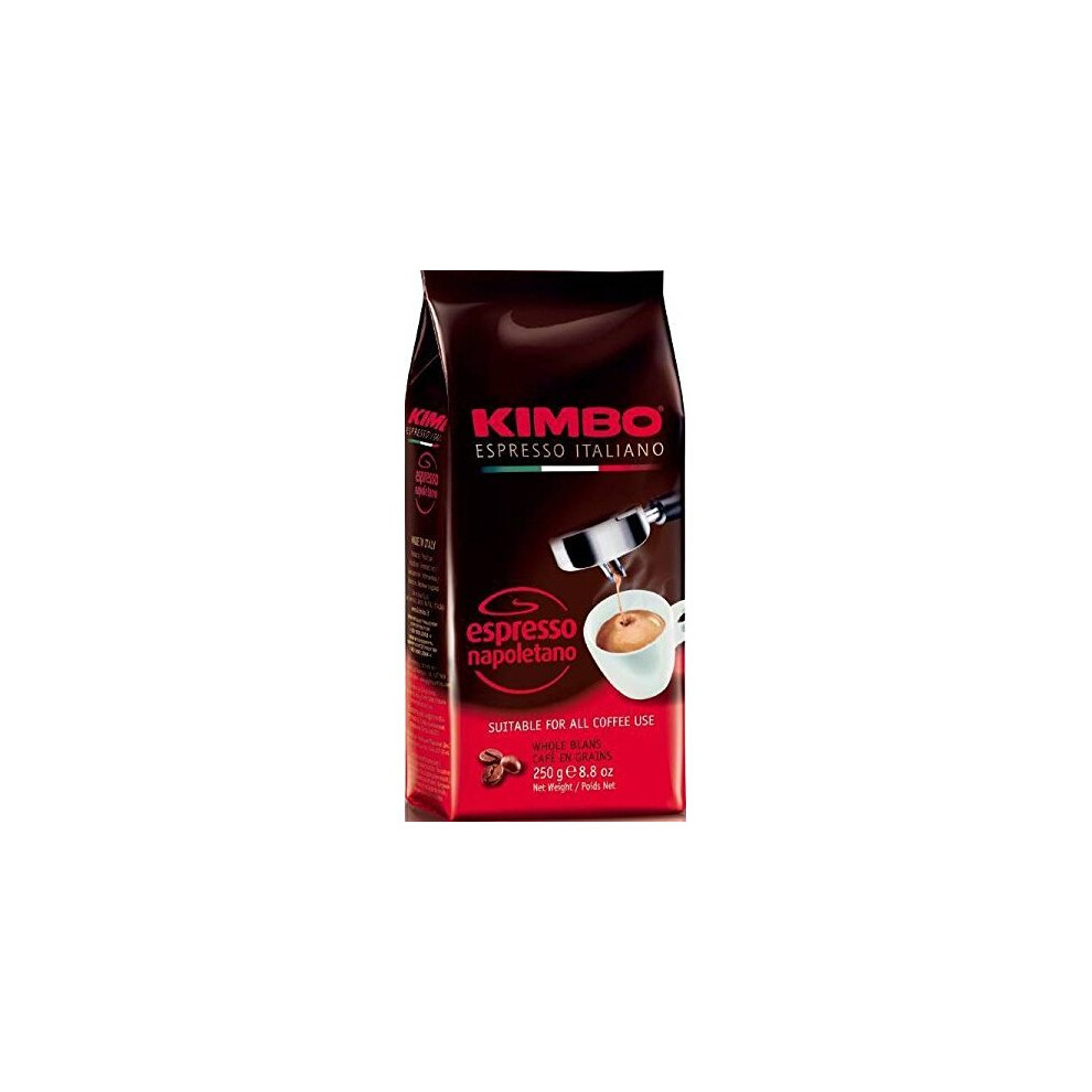Kimbo Espresso Napoletano Coffee Beans - 250g Bag