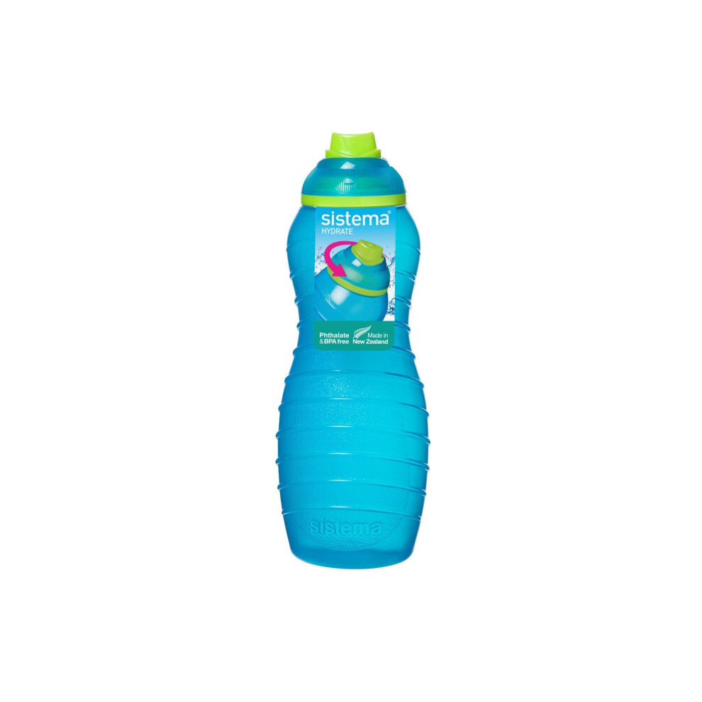 Sistema Davina BPA Free Water Bottle, Assorted Colours, 700 ml