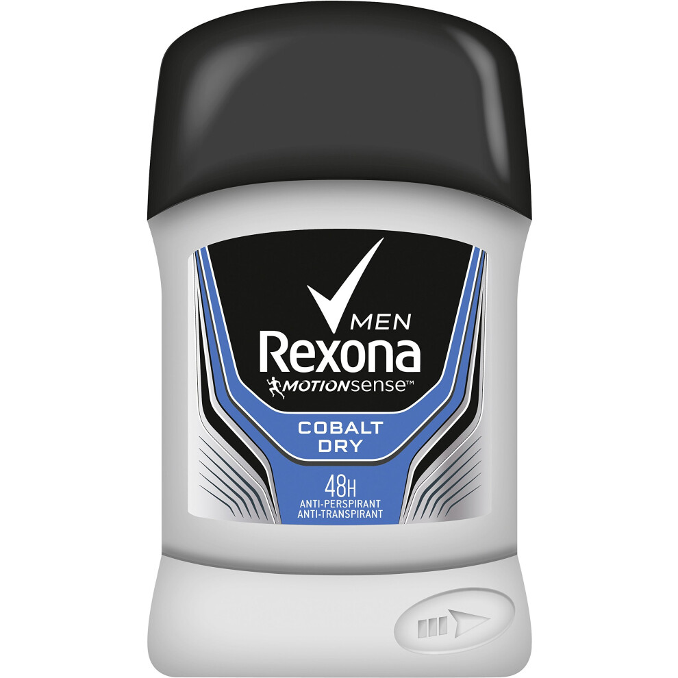 Rexona Men's Cobalt Deodorant Stick Pack Of 6 X 50 Ml
