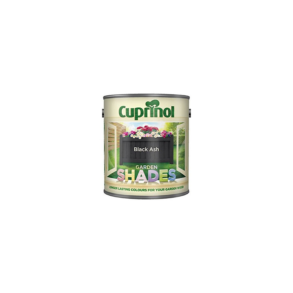 Cuprinol CUPGSBLA5L 5 Litre Garden Shades Paint - Black Ash