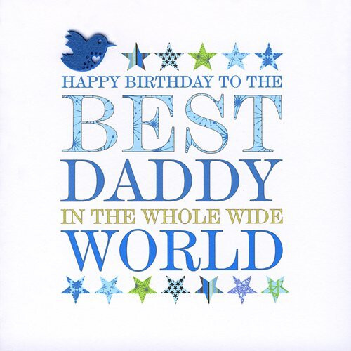 Claire Giles Sherbet Sundaes Happy Birthday Daddy Card on OnBuy