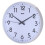 Unity Fradley 30 cm 12-inch Silent Sweep Modern Wall Clock, White 1