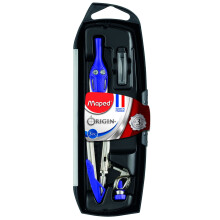 Maped Compass Set Origin, 3 Pieces, Assorted Colours 305811
