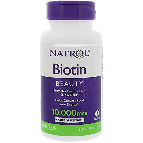 Natrol Natrol, Beauté, Biotine, 10 000 mcg, 100 Comprimés