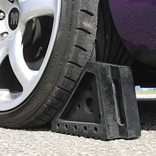 Sealey Sealey WC01 Rubber Wheel Chocks 1.8kg - Pair 2