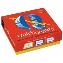 Quicktionary: A Game of Lightning-Fast Wordplay (Games)