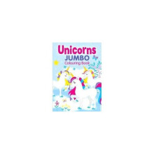 Alligator Unicorn Jumbo Colouring Book