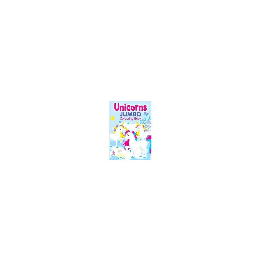 Alligator Unicorn Jumbo Colouring Book
