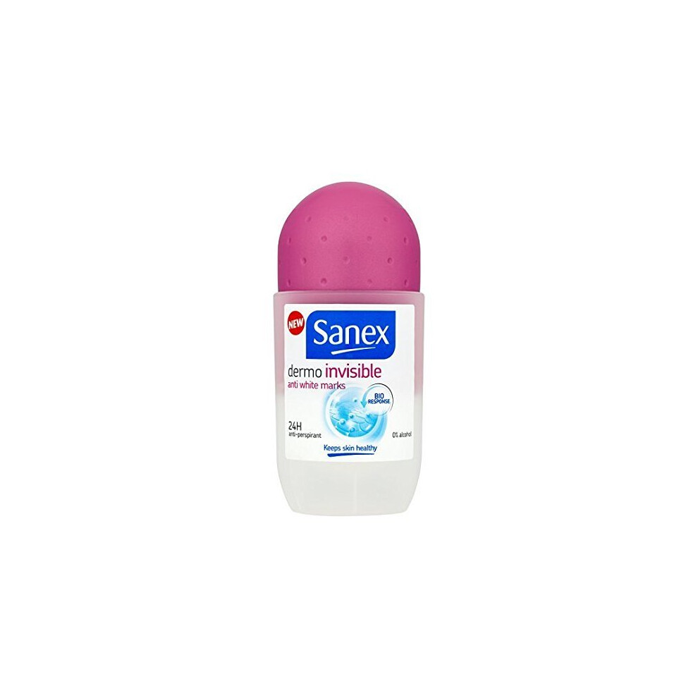 Sanex Dermo Invisible Roll On Deodorant 50Ml