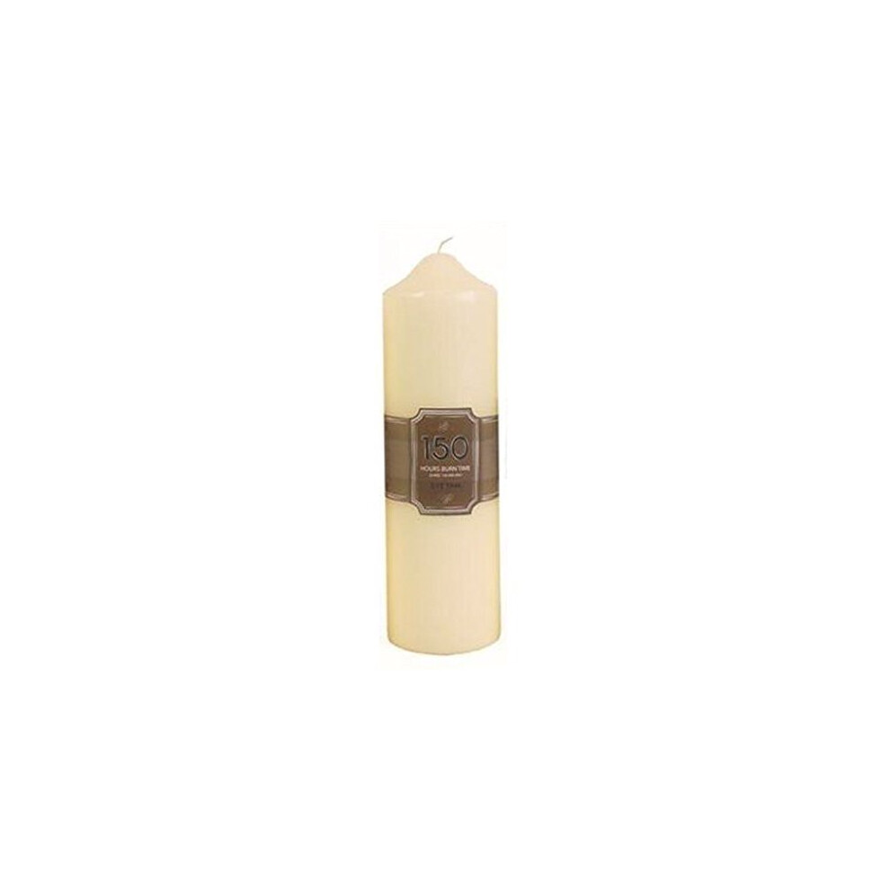 150 Hours Burn Time Overdipped Church Pillar Candle