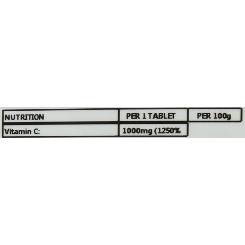 BULK POWDERS BULK POWDERS Vitamin C 1000 mg Tablets, Pack of 270 Tablets