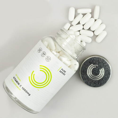 BULK POWDERS Vitamin C 1000 mg Tablets - Pack of 90 Tablets 1