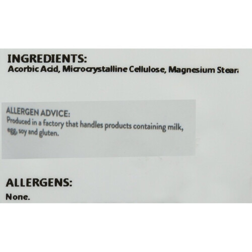 BULK POWDERS BULK POWDERS Vitamin C 1000 mg Tablets, Pack of 270 Tablets 1
