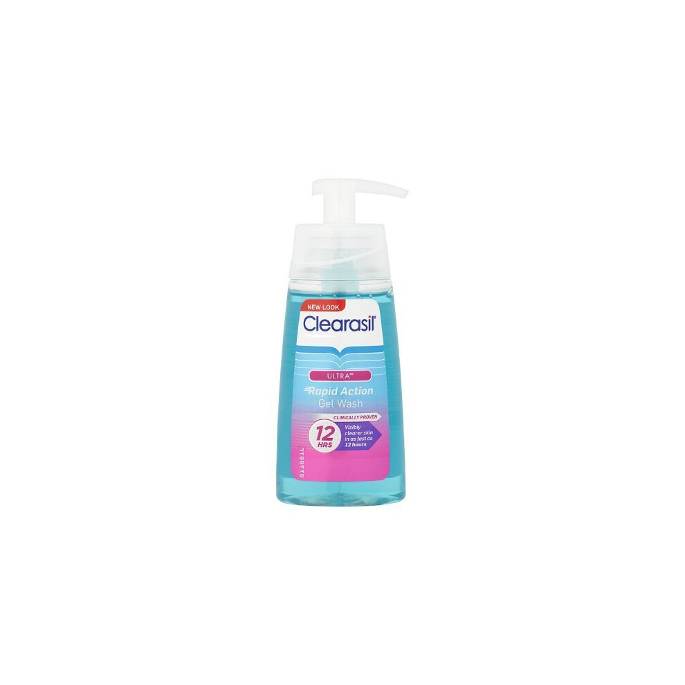 Clearasil Ultra Rapid Action Gel Wash, 150ml