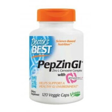 Doctor's Best PepZin GI- Zinc-L-Carnosine Complex 120 Veggie Caps