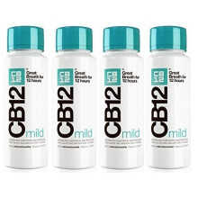 CB12 250ML 4 PACK MILD MINT Safe Breath Oral Care Agent
