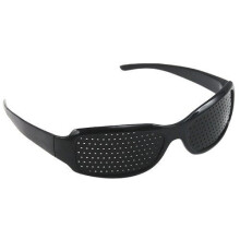 Accessotech Black Eyesight Improvement Vision Care Exercise Eyewear Pinhole Glasses Training