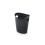 Addis Addis Plastic Waste Paper Bathroom Bedroom Office Bin, 12 litre, Black 1