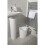 Addis Addis Plastic Waste Paper Bathroom Bedroom Office Bin, 12 litre, Black 3