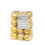 Premier 24 x Gold shatterproof Christmas tree Baubles Decorations Mixed finishes 1