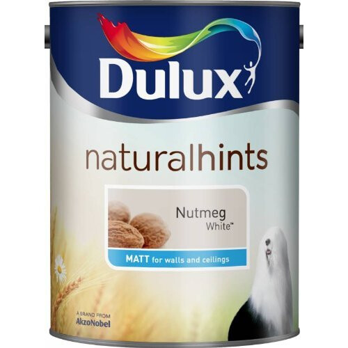 Dulux Dulux 500006 DU Matt Paint, 5 L - Nutmeg White