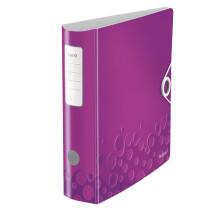 LEITZ Raccoglitore a Leva 180 80 mm WOW Viola