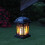 Festive Lights Garden Candle Lantern - Solar Powered - Flickering Effect - Amber LED - 27cm 4