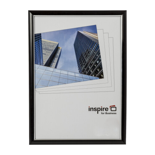 TPAC EASA4BKP Inspire Picture Frame Easy Loader, A4, 14 mm, Black