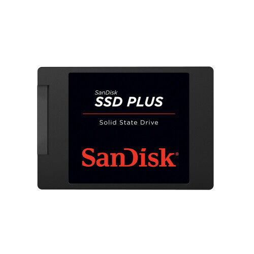 SanDisk SanDisk SDSSDA-1T00-G26 PLUS 1 TB Internal SSD with High Speed Read/Write - Black