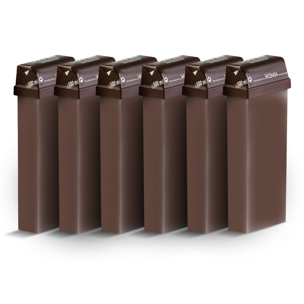 Beauty-Image Beauty Image Chocolate Warm Wax Roll On - Pack Of 6