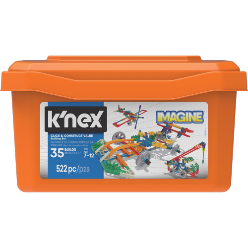 K'NEX K'NEX 18025 Imagine, Click & Construct Value Building Set, 35 Models, Engineering Educational Toy, 522 Pieces 2