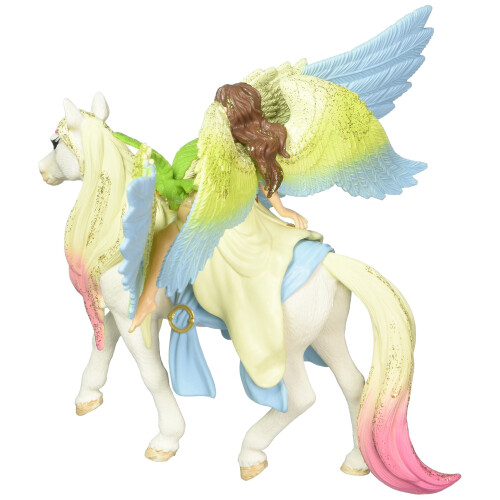 Schleich Schleich bayala 70566 Fee Surah met glitter Pegasus 1