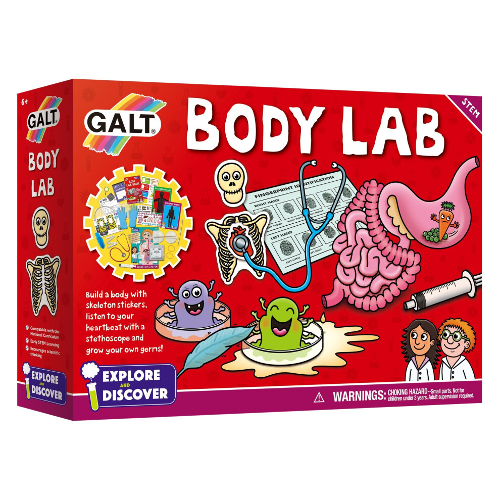 Galt Toys Body Lab, Biology Science Kit for Children