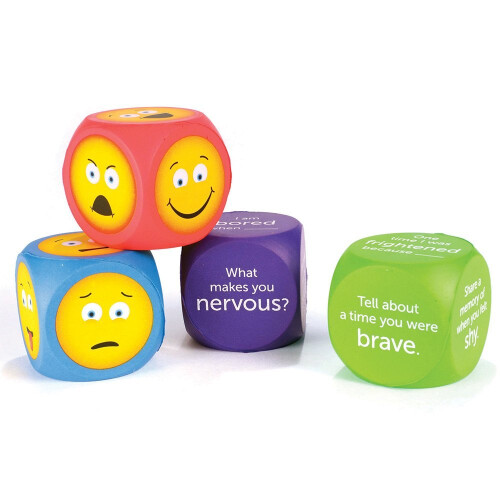 Learning Resources Learning Resources Soft Foam Emoji Cubes 1