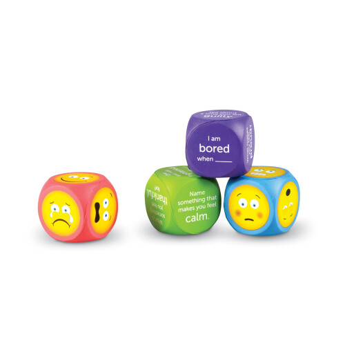 Learning Resources Learning Resources Soft Foam Emoji Cubes 2