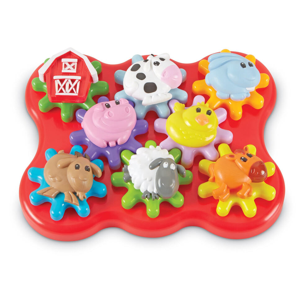 Learning Resources Barnyard Friends Build & Spin