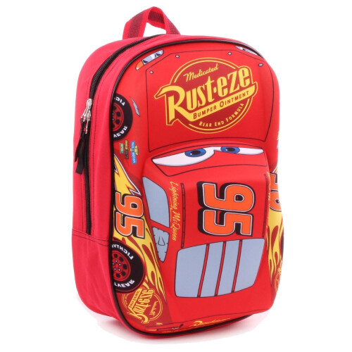 Disney Disney 760-8462 1 x Lightning McQueen 'Piston Cup Champion' 3D Effect Car 31cm Backpack