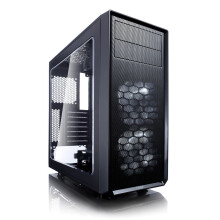 FRACTAL DESIGN PC-behuizing Focus G - Midden Toren - Zwart - Gehard glas - ATX-formaat (FD-CA-FOCUS-BK-W)